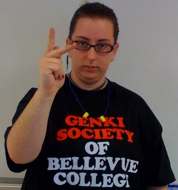 ASL sign for ok, second position