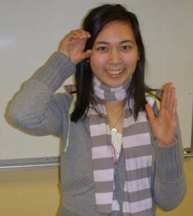 ASL sign for picture, first position