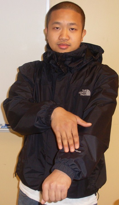 ASL sign for slow, second position