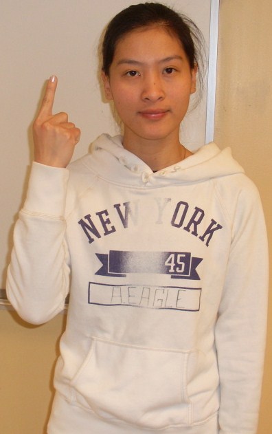 ASL sign for understand, second position
